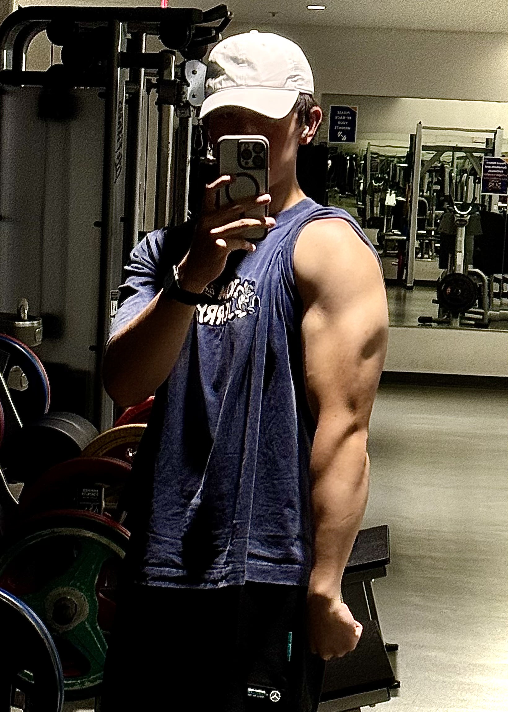 Matthew at the gym